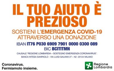 Sostegno agli Ospedali nell’emergenza COVID-19