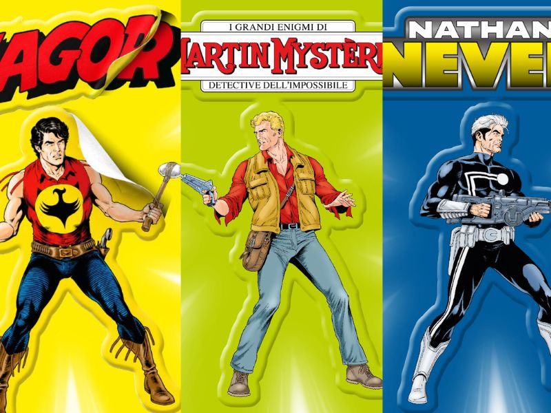 Crossover Zagor/Martin Mystere/Nathan Never (1° pr.) – Novembre 2026
