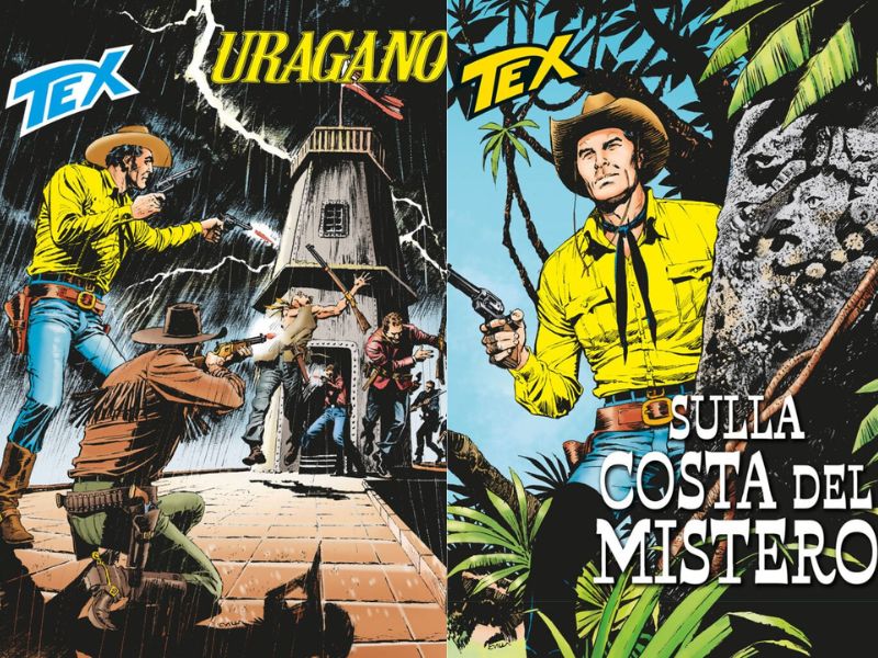 Uragano/ Sulla costa del mistero – Tex nn. 790-791 (agosto-settembre 2026)